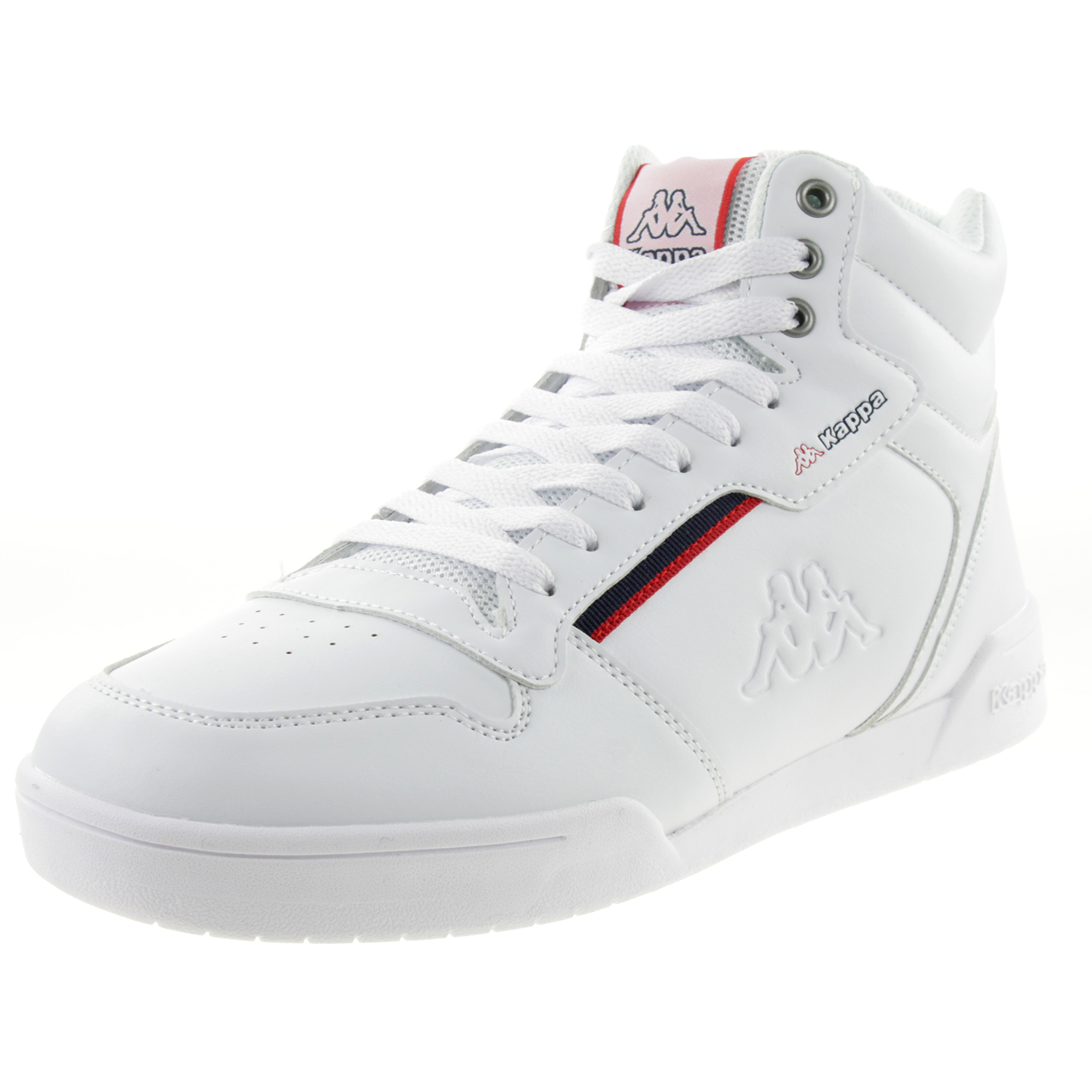 Kappa Mangan Unisex Hoher Sneaker 242764 weiss von Kappa