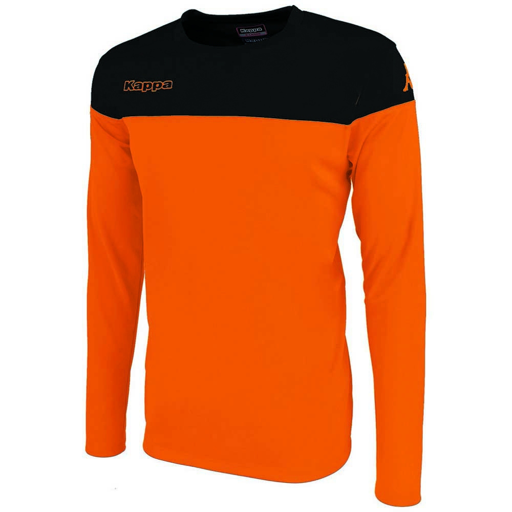 Kappa Mareto Short Sleeve T-shirt Orange,Schwarz XL Mann von Kappa