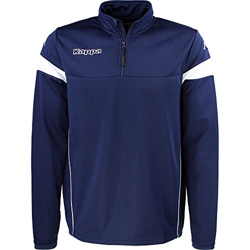 Kappa Novare Sweat Sweatshirt Trainingshose, Herren S Marineblau/Weiß von Kappa