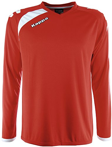 Kappa Pavie Ls Fußball T-Shirt, rot, 10Y/12Y Kappa Pavie Ls Fußball T-Shirt, rot, 10Y/12Y von Kappa