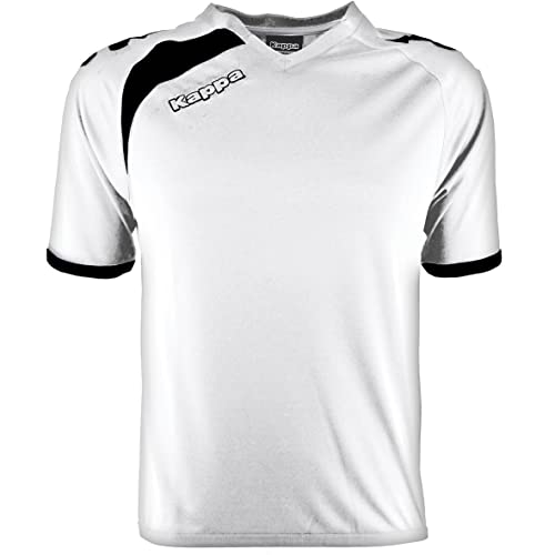 Kappa Pavie SS Shirt Fußball, Unisex Erwachsene, Unisex – Erwachsene, Pavie SS, weiß Kappa Pavie SS Shirt Fußball, Unisex Erwachsene, Unisex – Erwachsene, Pavie SS, weiß von Kappa