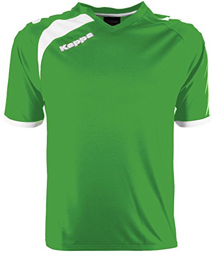 Kappa Pavie SS Shirt Fußball, Unisex Erwachsene XXL grün Kappa Pavie SS Shirt Fußball, Unisex Erwachsene XXL grün von Kappa