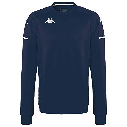 Kappa Player Aldren Pro 4 Sweatshirt, Marineblau/Weiß/Schwarz, M von Kappa