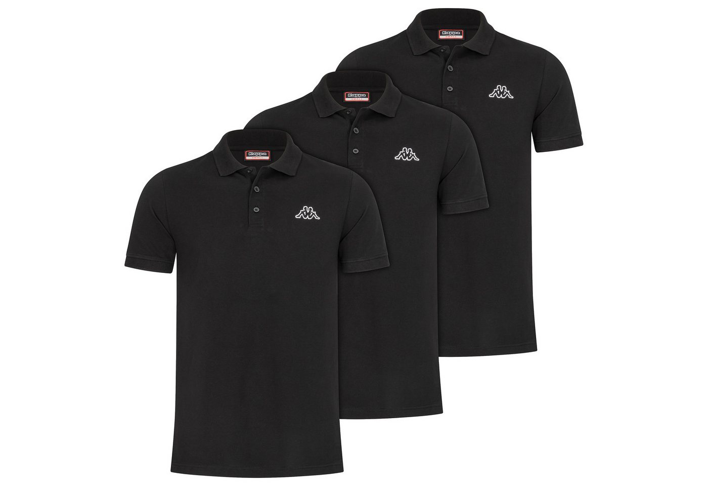 Kappa Poloshirt Kappa Herren Polo VELEOT 3 Polo Shirt 3er-Pack s/s 707408 Kappa Poloshirt Kappa Herren Polo VELEOT 3 Polo Shirt 3er-Pack s/s 707408 von Kappa