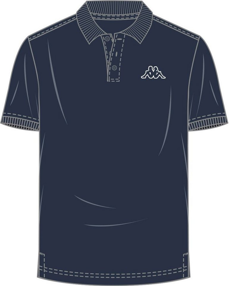 Kappa Poloshirt Poloshirt in großen Größen Kappa Poloshirt Poloshirt in großen Größen von Kappa