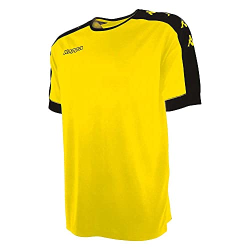 Kappa Tanis SS Shirt Fußball, Unisex Erwachsene, Unisex – Erwachsene, Tanis SS, gelb Kappa Tanis SS Shirt Fußball, Unisex Erwachsene, Unisex – Erwachsene, Tanis SS, gelb von Kappa