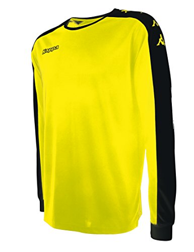 Kappa Tanis SS Shirt Fußball, Unisex Erwachsene, Unisex – Erwachsene, Tanis SS, gelb Kappa Tanis SS Shirt Fußball, Unisex Erwachsene, Unisex – Erwachsene, Tanis SS, gelb von Kappa