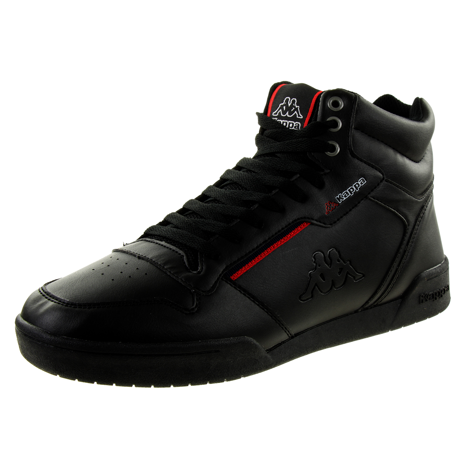 Kappa Unisex Hoher Sneaker 242764 schwarz Kappa Unisex Hoher Sneaker 242764 schwarz von Kappa