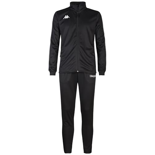 Kappa Unisex Kinder Salcito Tks Trainingsanzug, schwarz/weiß, 12 Jahre Kappa Unisex Kinder Salcito Tks Trainingsanzug, schwarz/weiß, 12 Jahre von Kappa