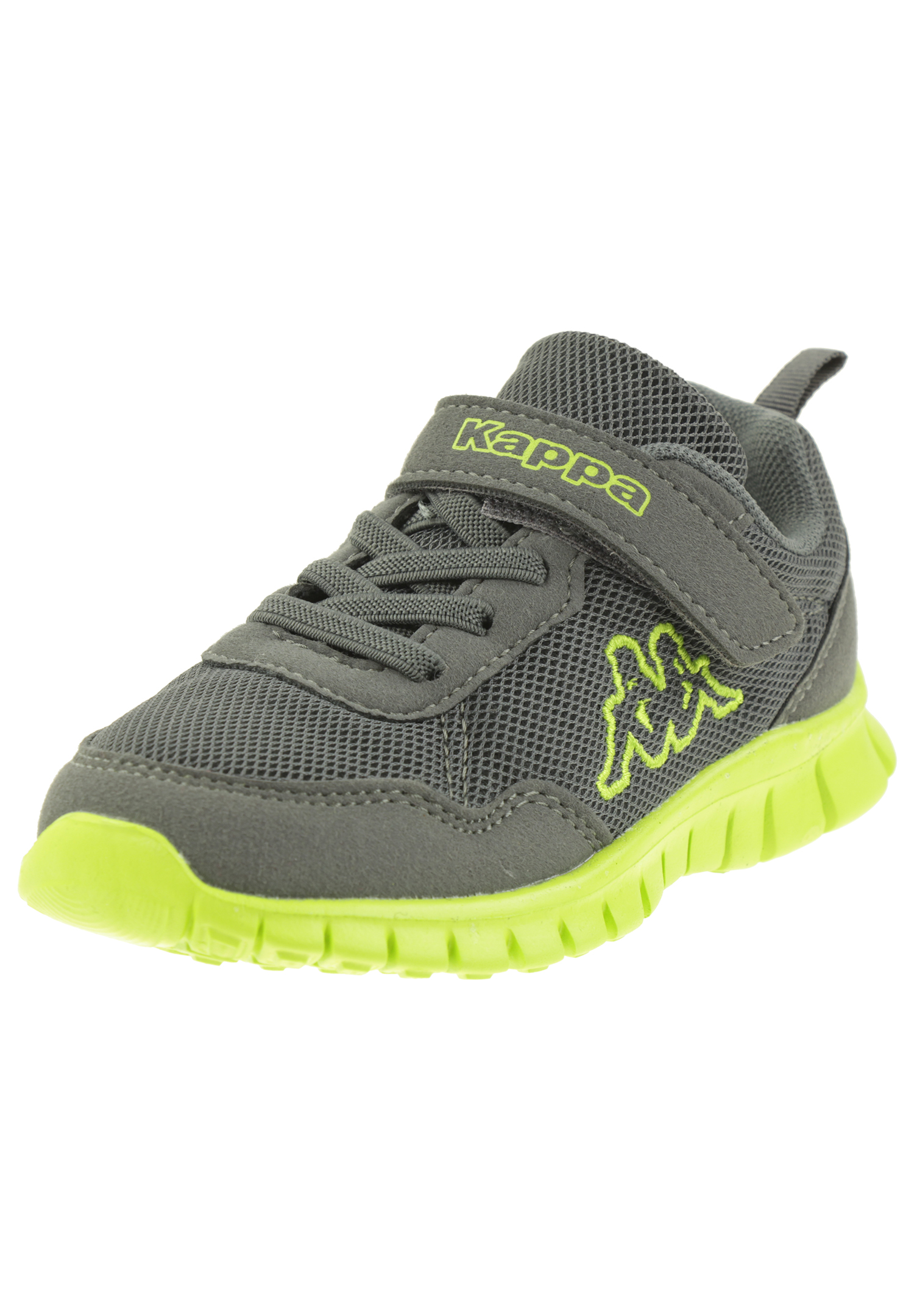 Kappa Unisex Kinder Sneaker Turnschuh 260982BCK 1633 Grey/Lime Kappa Unisex Kinder Sneaker Turnschuh 260982BCK 1633 Grey/Lime von Kappa