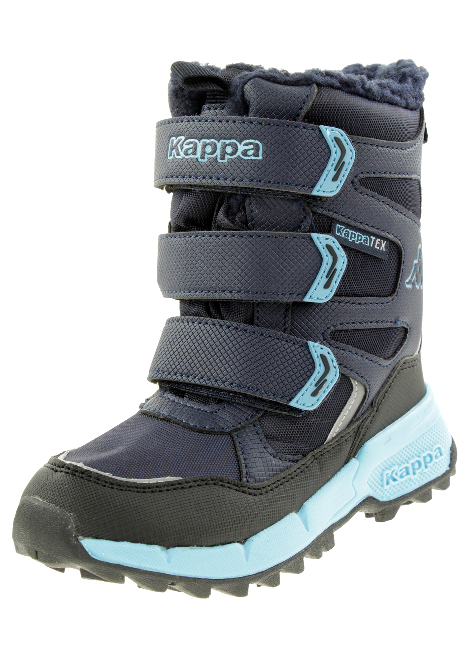 Kappa Unisex Kinder Stiefel Winterschuh gefüttert blau 260902K Kappa Unisex Kinder Stiefel Winterschuh gefüttert blau 260902K von Kappa