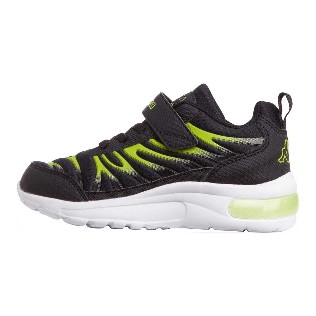 Kappa Unisex Sneaker Sportschuhe 260785K Schwarz / Gelb Kappa Unisex Sneaker Sportschuhe 260785K Schwarz / Gelb von Kappa