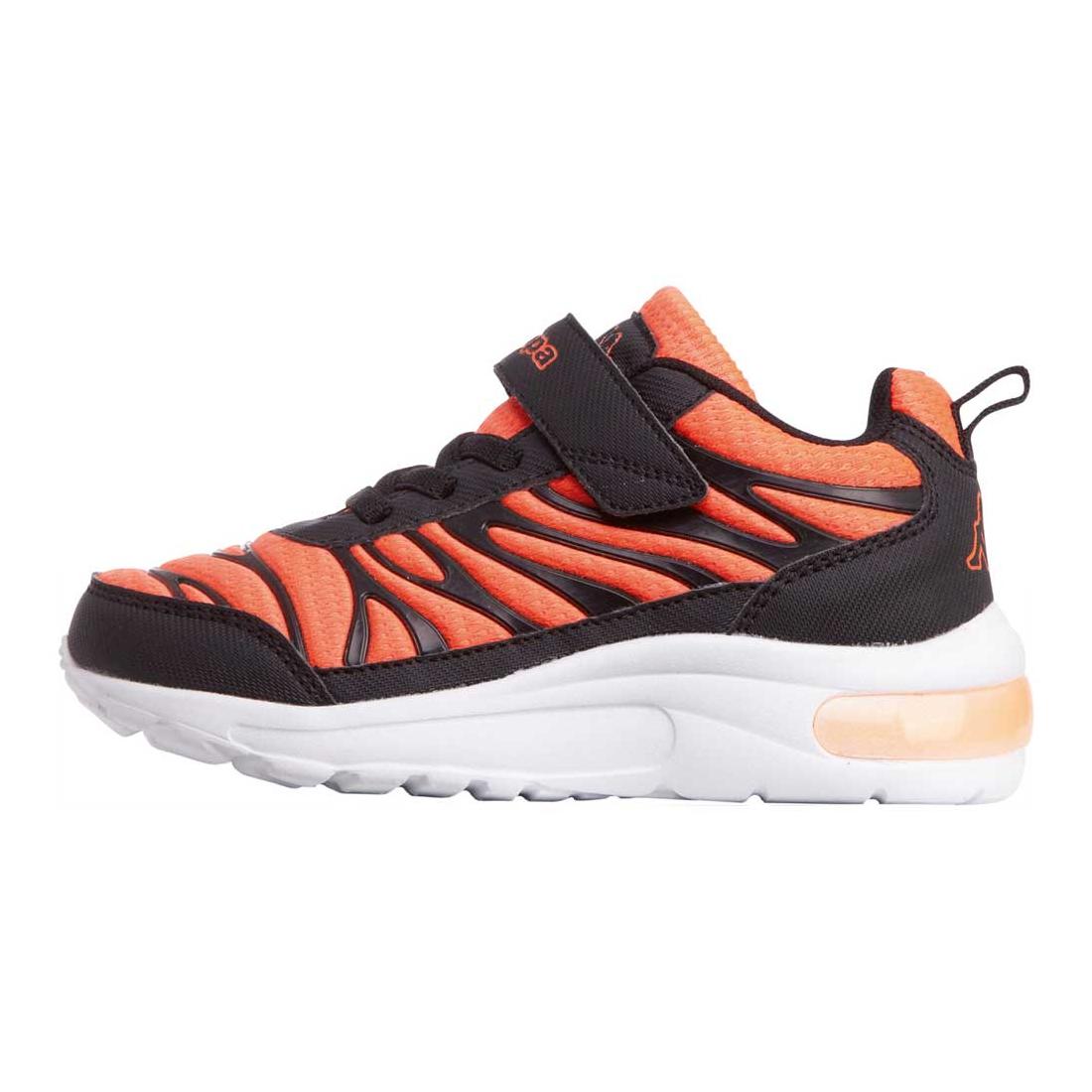 Kappa Unisex Sneaker Sportschuhe 260785K Schwarz / Orange Kappa Unisex Sneaker Sportschuhe 260785K Schwarz / Orange von Kappa
