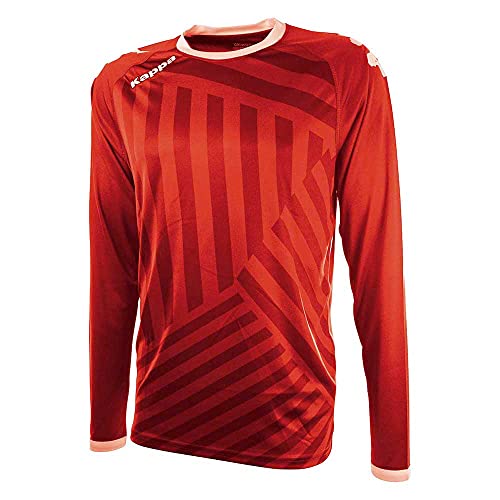 Kappa Temporium Fußball T-Shirt, Rot, L/XL Kappa Temporium Fußball T-Shirt, Rot, L/XL von Kappa