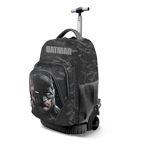 Karactermania Batman Face-Fan GTS Trolley-Rucksack, Schwarz, 32 x 47 cm, Kapazität 39 L Karactermania Batman Face-Fan GTS Trolley-Rucksack, Schwarz, 32 x 47 cm, Kapazität 39 L von KARACTERMANIA