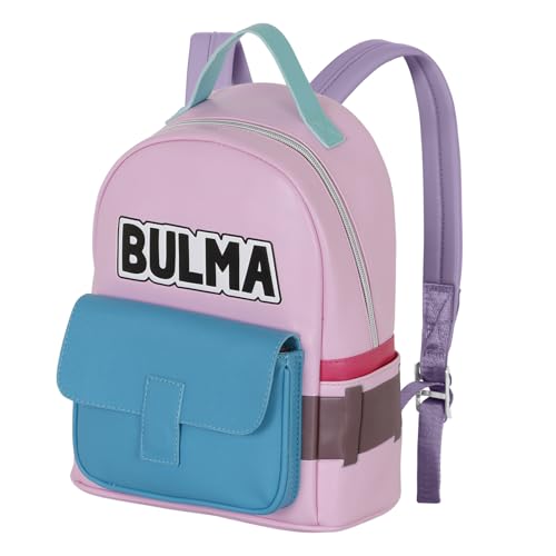 Dragon Ball Bulma-Heady Rucksack, Rosa, 24,5 x 29 cm, Kapazität 8 L von Karactermania