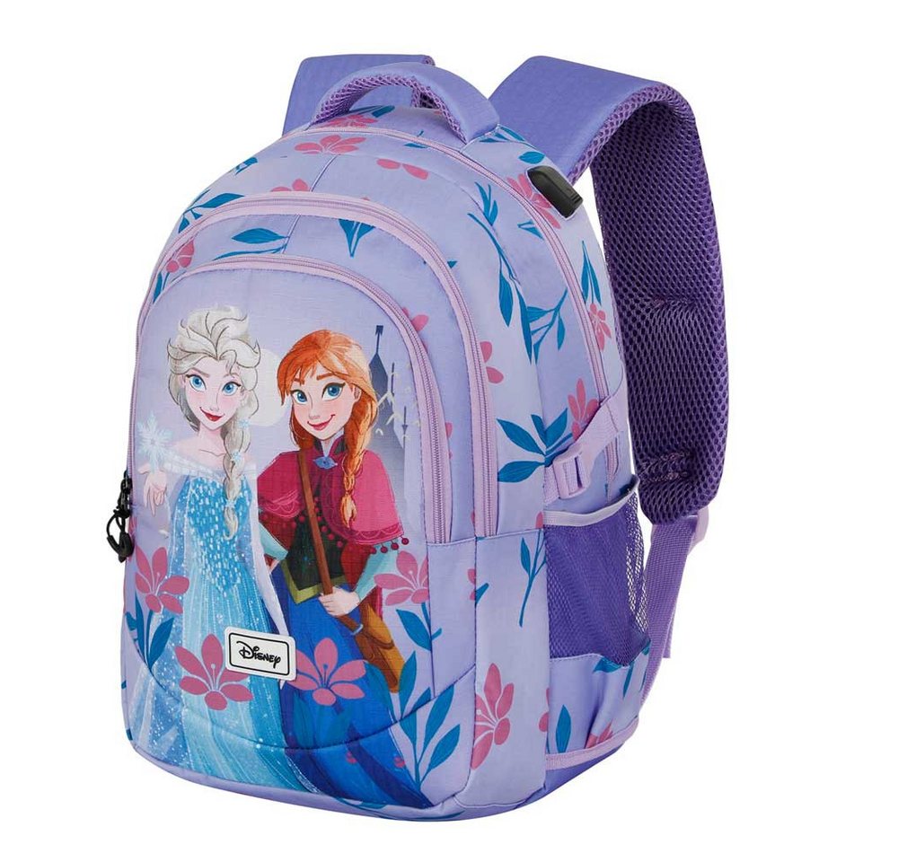 Karactermania Freizeitrucksack Die Eiskönigin großer Running Rucksack Tagesrucksack Alltagsrucksack, USB-Anschluss für elektronische Geräte Karactermania Freizeitrucksack Die Eiskönigin großer Running Rucksack Tagesrucksack Alltagsrucksack, USB-Anschluss für elektronische Geräte von Karactermania