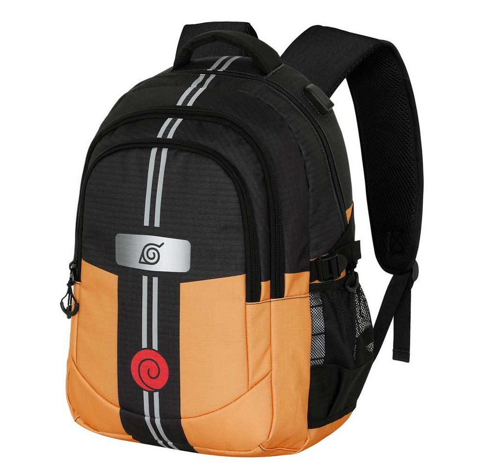 Karactermania Freizeitrucksack Naruto großer Rucksack Tagesrucksack Alltagsrucksack, USB-Anschluss für elektronische Geräte Karactermania Freizeitrucksack Naruto großer Rucksack Tagesrucksack Alltagsrucksack, USB-Anschluss für elektronische Geräte von Karactermania