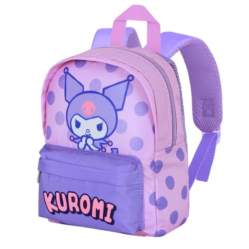 Karactermania Sanrio Kuromi Sweet-Joy Kindergartenrucksack, Lila, 22 x 27 cm, Kapazität 5 L Karactermania Sanrio Kuromi Sweet-Joy Kindergartenrucksack, Lila, 22 x 27 cm, Kapazität 5 L von KARACTERMANIA
