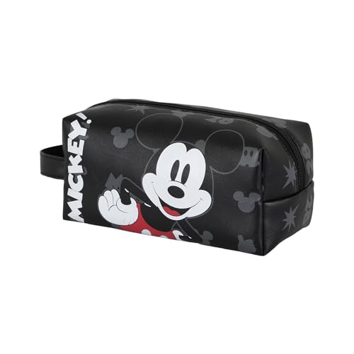 Disney Micky Maus Surprise-Brick Plus Reise-Kosmetiktasche, Schwarz, 25 x 12 cm Disney Micky Maus Surprise-Brick Plus Reise-Kosmetiktasche, Schwarz, 25 x 12 cm von Disney