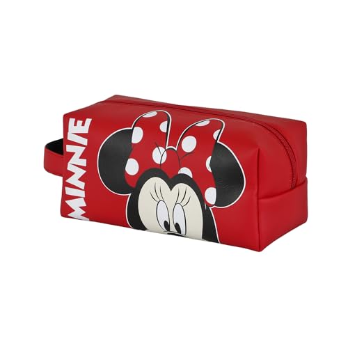 Minnie Maus Curious-Brick Plus Reise-Kosmetiktasche, Rot, 25 x 12 cm Minnie Maus Curious-Brick Plus Reise-Kosmetiktasche, Rot, 25 x 12 cm von Disney