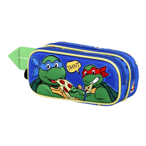 Ninja Turtles Mates-3D Doppelfedermäppchen, Grün, 22 x 9,5 cm Ninja Turtles Mates-3D Doppelfedermäppchen, Grün, 22 x 9,5 cm von KARACTERMANIA