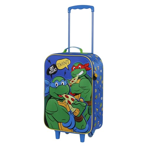 Ninja Turtles Mates-Soft 3D Trolley-Koffer, Grün, 17 x 33 x 52 cm, Kapazität 26 L Ninja Turtles Mates-Soft 3D Trolley-Koffer, Grün, 17 x 33 x 52 cm, Kapazität 26 L von KARACTERMANIA