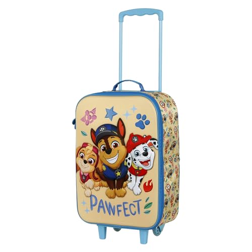 Paw Patrol Friendship-Soft 3D Trolley-Koffer, Blau, 17 x 33 x 52 cm, Kapazität 26 L Paw Patrol Friendship-Soft 3D Trolley-Koffer, Blau, 17 x 33 x 52 cm, Kapazität 26 L von PAW PATROL