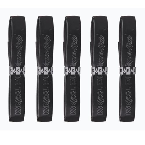 Karakal, Griffband / Griff-Tape, selbstklebend, für Badminton / Squash / Tennis / Hockey / Curling, Polyurethan, ausgezeichnete Griffigkeit S Schwarz Karakal, Griffband / Griff-Tape, selbstklebend, für Badminton / Squash / Tennis / Hockey / Curling, Polyurethan, ausgezeichnete Griffigkeit S Schwarz von Karakal