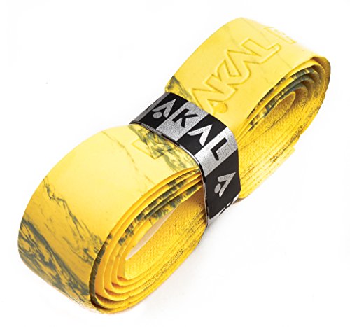 Karakal, Griffband / Griff-Tape, selbstklebend, für Badminton / Squash / Tennis / Hockey / Curling, Polyurethan, ausgezeichnete Griffigkeit, Mehrfarbig - Gelb / Blau, 2 Grips Karakal, Griffband / Griff-Tape, selbstklebend, für Badminton / Squash / Tennis / Hockey / Curling, Polyurethan, ausgezeichnete Griffigkeit, Mehrfarbig - Gelb / Blau, 2 Grips von Karakal