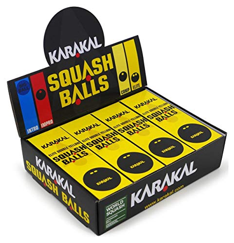 Karakal DY Squashbälle, 12 Stück. Karakal DY Squashbälle, 12 Stück. von Karakal
