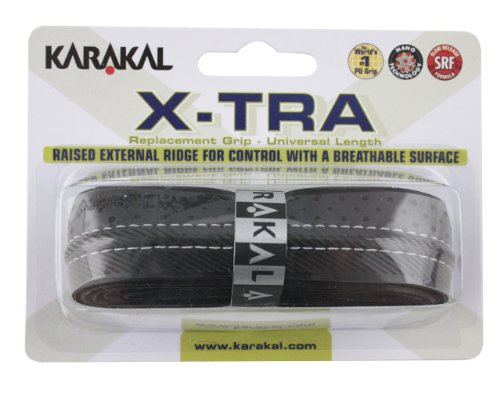 Karakal Griffband X-TRA für Tennis-, Badminton- und Squash-Schläger schwarz schwarz Karakal Griffband X-TRA für Tennis-, Badminton- und Squash-Schläger schwarz schwarz von Karakal