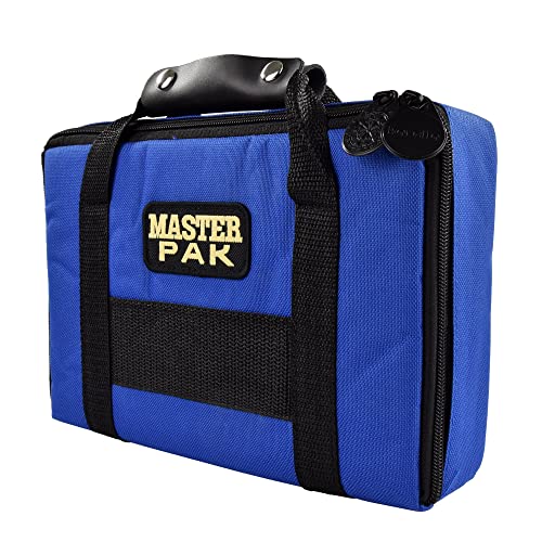 Karella Darttasche Master PAK, blau, perfekte Aufbewahrung für bis 3 Set Darts und viel Zubehör, Dartcase, Tasche für Darts Karella Darttasche Master PAK, blau, perfekte Aufbewahrung für bis 3 Set Darts und viel Zubehör, Dartcase, Tasche für Darts von Karella