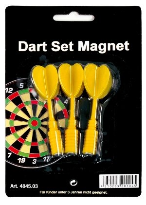 Karella Magnet-Dart-Ersatzpfeile gelb Karella Magnet-Dart-Ersatzpfeile gelb von Karella