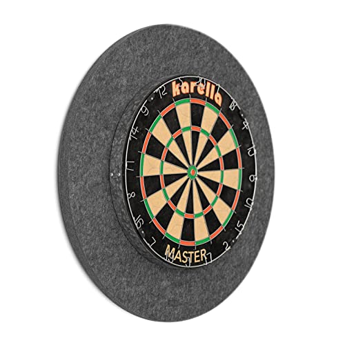 Karella Schallschutz für alle Steeldartboards, 2-TLG. mit integriertem Surround/Auffangring. Schalldämpfung, nachweisbar 80% Geräuschreduzierung beim Auftreffen Dartpfeil, patentiert, Made in Germany Karella Schallschutz für alle Steeldartboards, 2-TLG. mit integriertem Surround/Auffangring. Schalldämpfung, nachweisbar 80% Geräuschreduzierung beim Auftreffen Dartpfeil, patentiert, Made in Germany von Karella