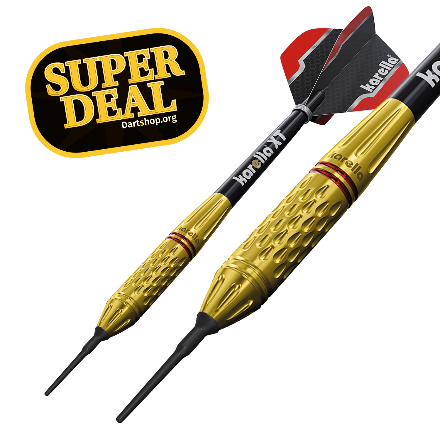 Softdart Karella Commander, gold, 90% Tungsten 18g Softdart Karella Commander, gold, 90% Tungsten 18g von Karella