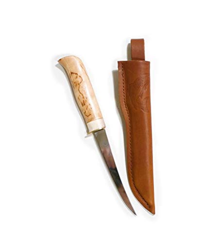 Karesuando Unisex – Erwachsene Filekniv Outdoor Taschenmesser, Braun, 23 Karesuando Unisex – Erwachsene Filekniv Outdoor Taschenmesser, Braun, 23 von Karesuando