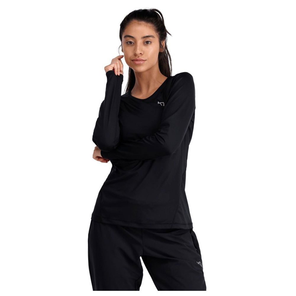 Kari Traa Nora 2.0 Long Sleeve T-shirt Schwarz M Frau von Kari Traa