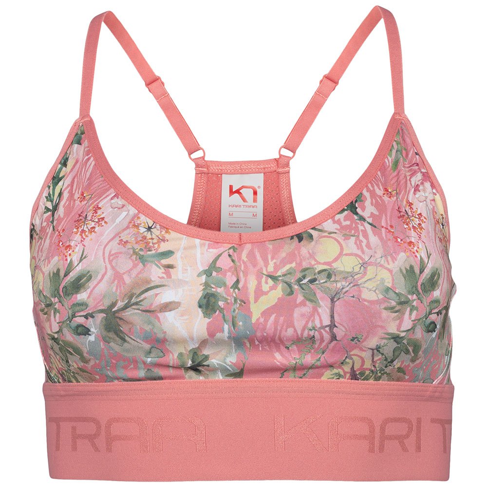 Kari Traa Var Printed Sports Bra Rosa M Frau von Kari Traa