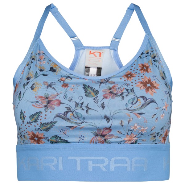 Kari Traa - Women's Frøya Printed - Sport-BH Gr XS blau von Kari Traa