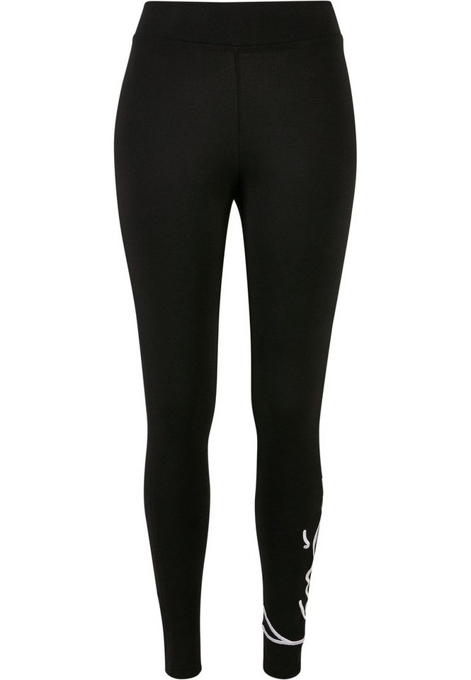 Karl Kani Leggings Karl Kani Damen KKWQ32005BLK Signature Leggins black (1-tlg) von Karl Kani