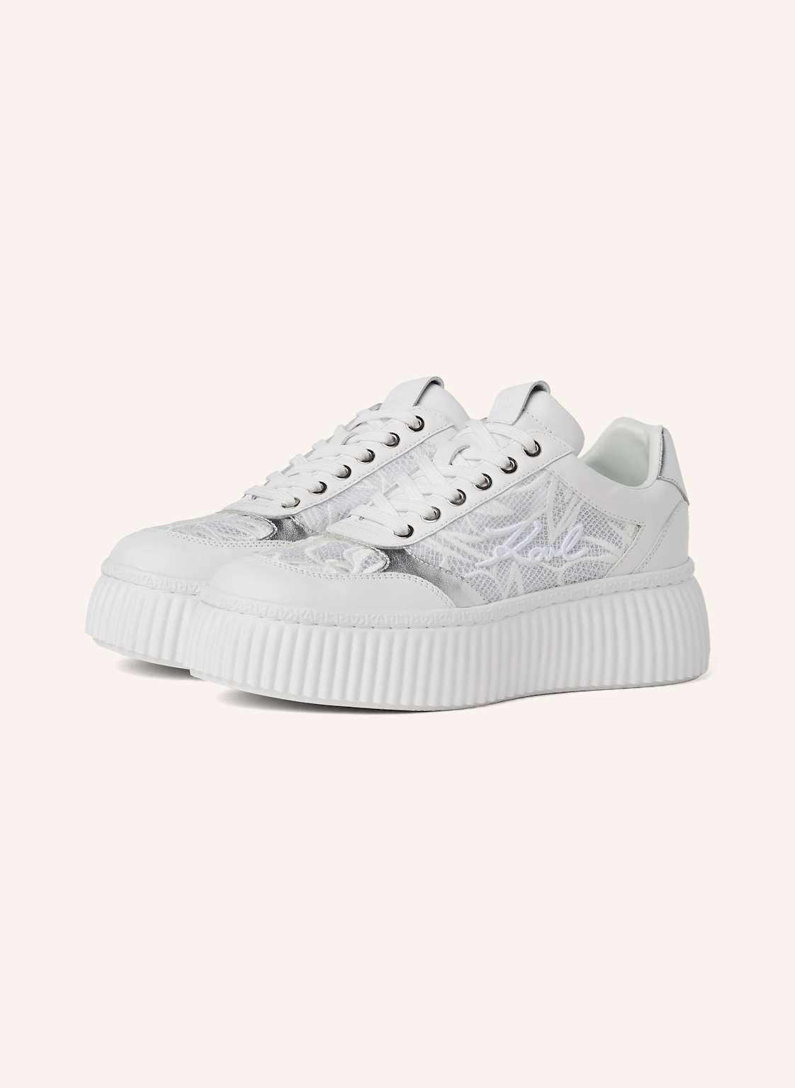 Karl Lagerfeld Sneaker weiss von Karl Lagerfeld