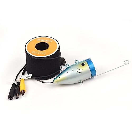 Unterwasser-Angelkamera, 12 IR-LED-Leuchten, wasserdichte Angelkamera mit 20 m/30 m/50 m Kabel für Fischfinder Unterwasser-Angelkamera, 12 IR-LED-Leuchten, wasserdichte Angelkamera mit 20 m/30 m/50 m Kabel für Fischfinder von Karlak