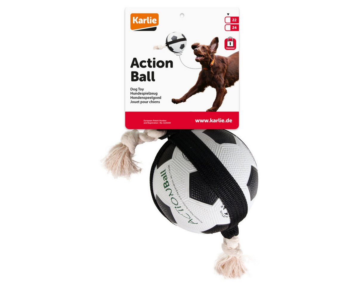 Karlie Tierball Hundespielzeug Actionball-Fußball Karlie Tierball Hundespielzeug Actionball-Fußball von Karlie