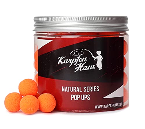 Karpfenhans Pop Ups Fluo Pop Up Baits 75 Gramm Karpfenangeln (Orange, 12) von Karpfenhans