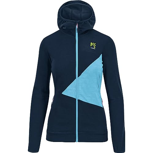 KARPOS 2500952-011 NUVOLAU W Sweatshirt Damen Sky Captain/Blue Atoll Größe S von Karpos