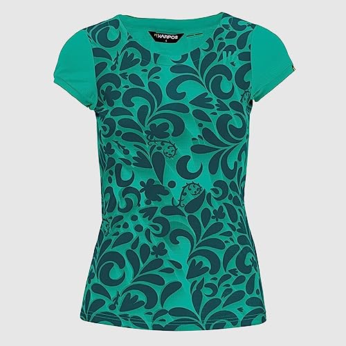 KARPOS 2532011-078 LOMA Print W Jersey T-Shirt Damen Pool Green/REFL.Pond Größe L von Karpos