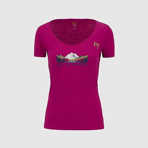 KARPOS 2532036-653 AMBRETTA W T-Shirt T-Shirt Damen Cherries Jubilee Größe M KARPOS 2532036-653 AMBRETTA W T-Shirt T-Shirt Damen Cherries Jubilee Größe M von Karpos