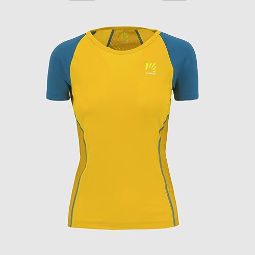 KARPOS 2532044-034 LAV. EVO W JRS T-Shirt Damen Lemon Curry/Corsair Größe L KARPOS 2532044-034 LAV. EVO W JRS T-Shirt Damen Lemon Curry/Corsair Größe L von Karpos