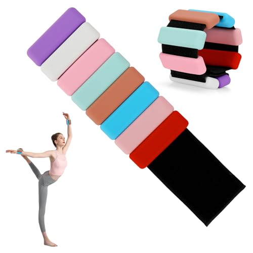 Kasanni Handgelenk Gewichte 2 StüCk (Je 0,5 Kg) Gewichte FüR Beine Und Arme Ankle Weights Pilates Gewichte Wrist Weights Fussgewichte Geeignet FüR MäNner Und Frauen, Yoga, Tanzen, Laufen, Schwimmen von Kasanni